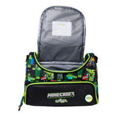 Smiggle Minecraft Insulated Double Compartment Lunch Bag