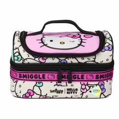 Smiggle Hello Kitty Insulated Double Compartment Lunch Bag