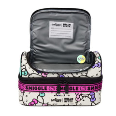 Smiggle Hello Kitty Insulated Double Compartment Lunch Bag