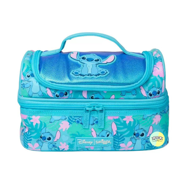 Smiggle Stitch Designed Insulated Double Compartment Lunch Bag
