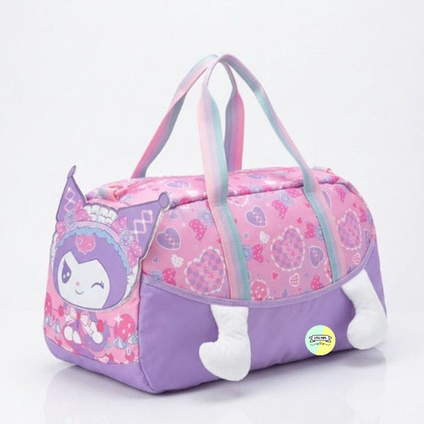 Cute Soft 3D Kuromi Duffel Bag