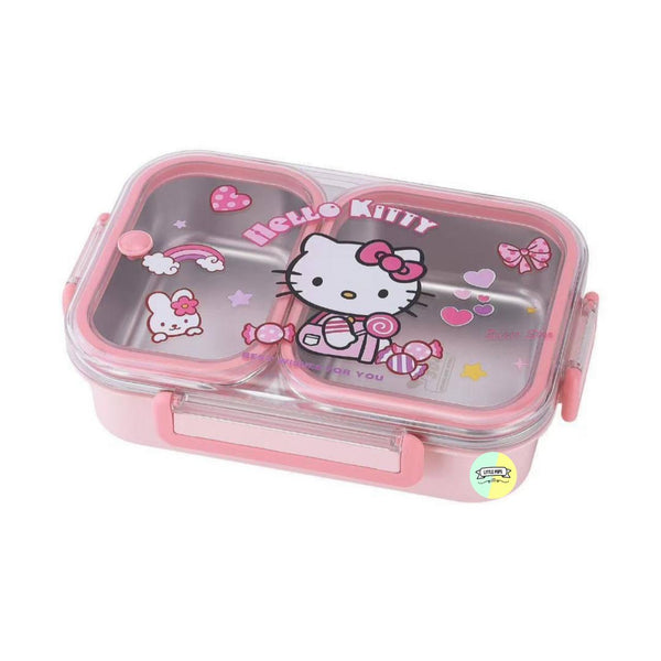 My Melody Stainless Steel Lunch Box - Double Compartment