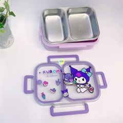 My Melody Stainless Steel Lunch Box - Double Compartment