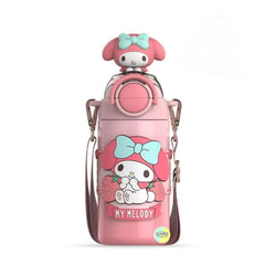 Cute 3D Head My Melody Stainless Steel Water Bottle