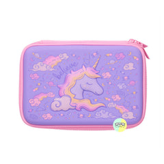 Smiggle Original Unicorn Designed Hardtop 3D Pouch