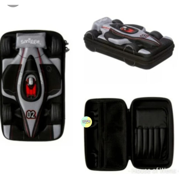 Smiggle Original Car Designed Hardtop 3D Pouch