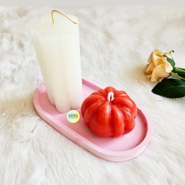 Cute Pillar-Shaped Candle