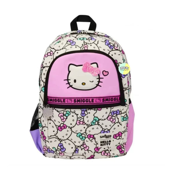 Smiggle Bagpack (17 inches) - Hello Kitty Themed