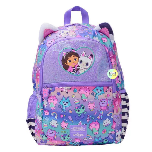 Smiggle Bagpack (17 inches) - Gabby Dollhouse Themed