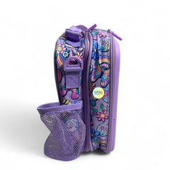 Adorable Smiggle Butterfly Designed Hardtop 3D Lunch Bag