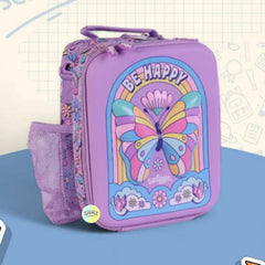 Adorable Smiggle Butterfly Designed Hardtop 3D Lunch Bag