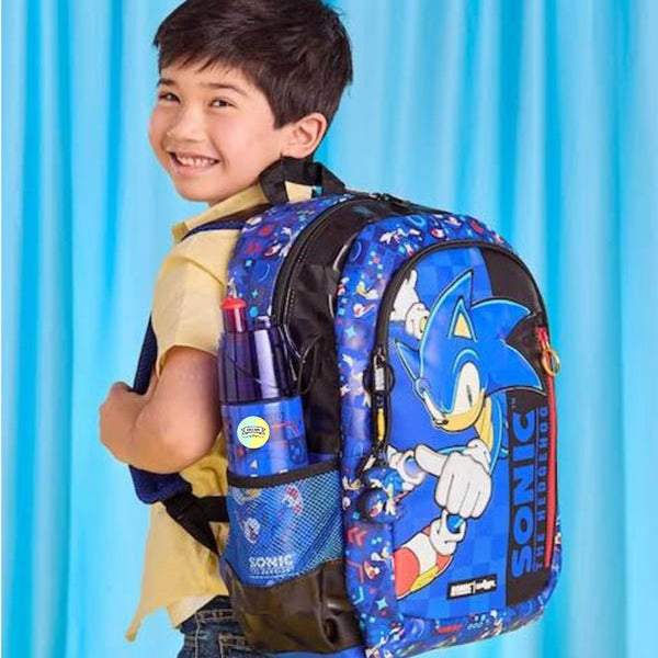 Smiggle Bagpack (17 inches) - Sonic Themed