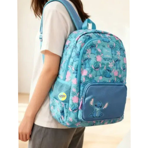 Smiggle Bagpack (17 inches) - Stitch Themed