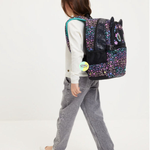 Smiggle Bagpack (17 inches) - Cat Eyes Themed