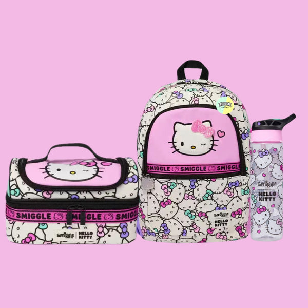 Hello Kitty Back to School Deal - Smiggle Edition (17 inch bag)