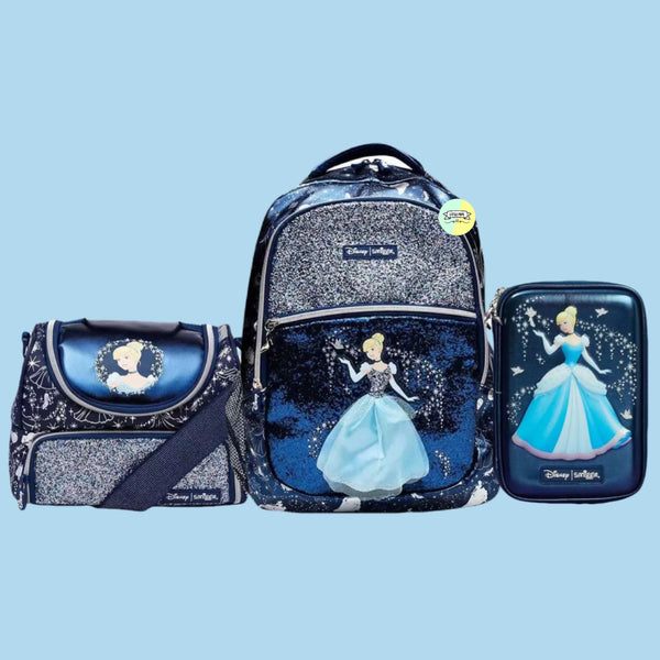 Cinderella/Princess Back to School Deal - Smiggle Edition (17 inch bag)