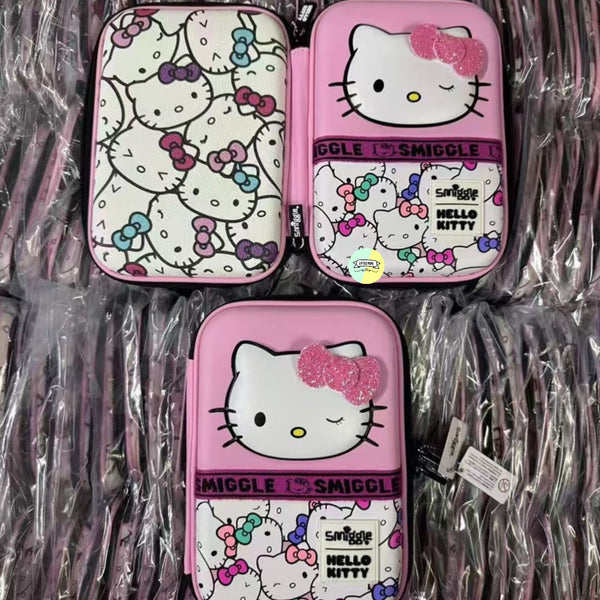 Smiggle Original Hello Kitty Designed Hardtop 3D Pouch