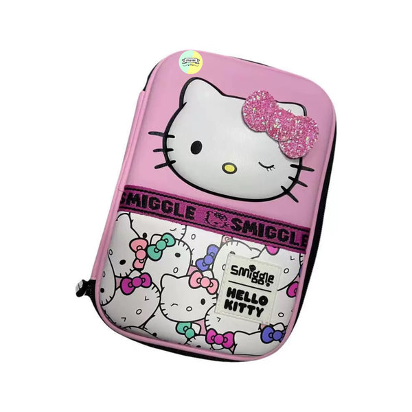 Smiggle Original Hello Kitty Designed Hardtop 3D Pouch
