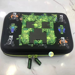 Smiggle Original Minecraft Designed Hardtop 3D Pouch