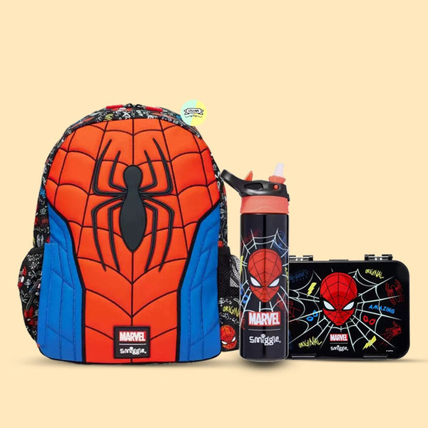 Spiderman Back to School Deal - Smiggle Edition (14 inch bag)