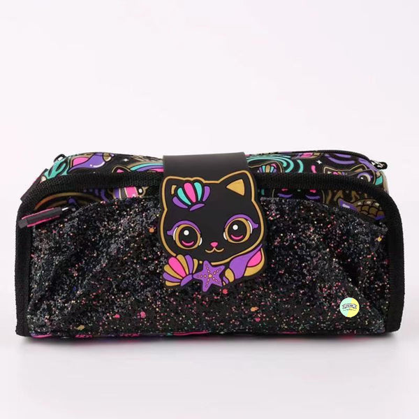 Cute Smiggle Cat Designed Pencil Pouch
