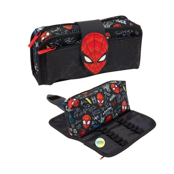 Cute Smiggle Spiderman Designed Pencil Pouch