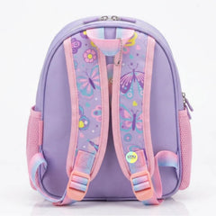 Cute Butterfly Themed Bagpack with hanging pockets (10 inch)