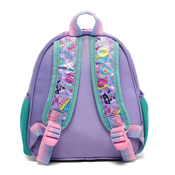 Cute Football Themed Bagpack with hanging pockets (10 inch)