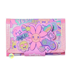 Original Cute Flower Embossed Character Themed Wallet