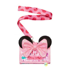 Original Cute Pink Bow Embossed Character Themed Wallet