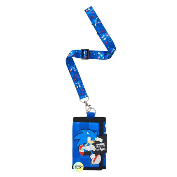 Original Sonic Embossed Character Themed Wallet