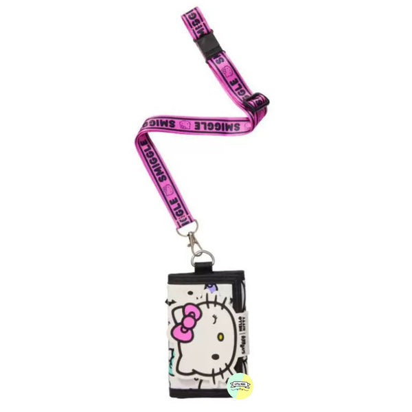 Original Cute Hello Kitty Embossed Character Themed Wallet