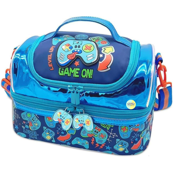 Game Double Decker Insulated Lunch Bag