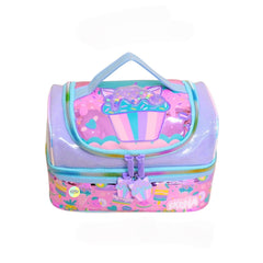 Cupcake Double Decker Insulated Lunch Bag
