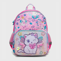 Cute Cat Themed Bagpack (14 inch)