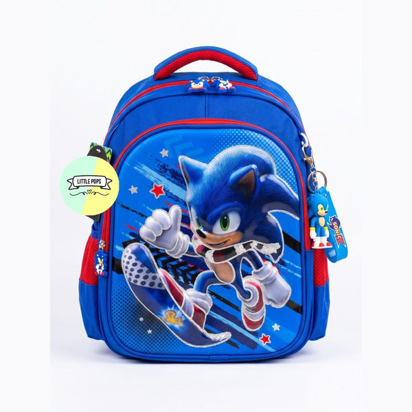 Sonic Themed School Backpack (available in 3 sizes)