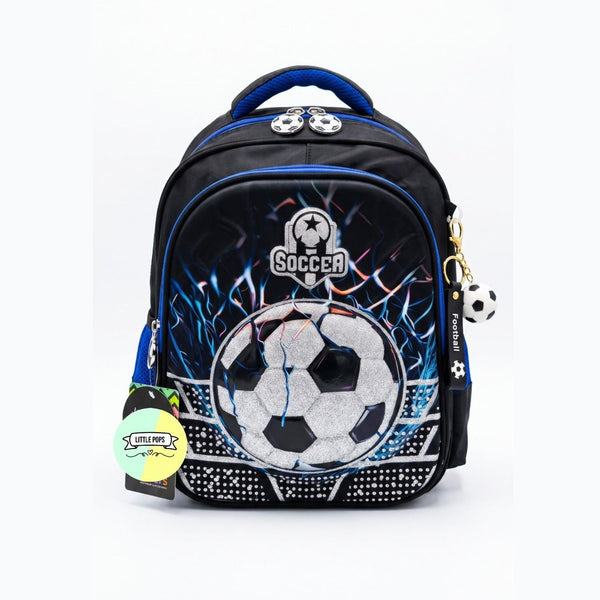 Football Themed School Backpack (available in 3 sizes)