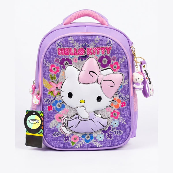 Hello Kitty Themed School Backpack (available in 3 sizes)