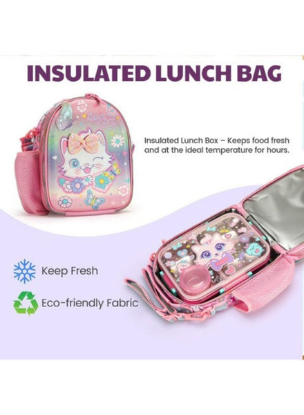 Butterfly Insulated Lunch Bag for Kids
