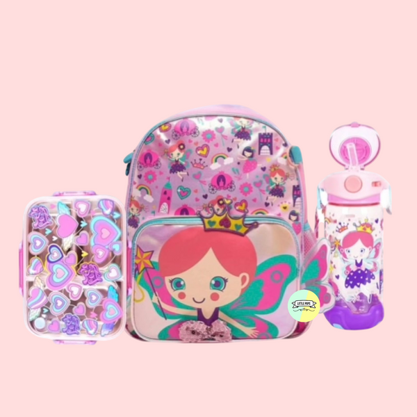 Vest Princess Themed Back to School Bundle - (14 inch)