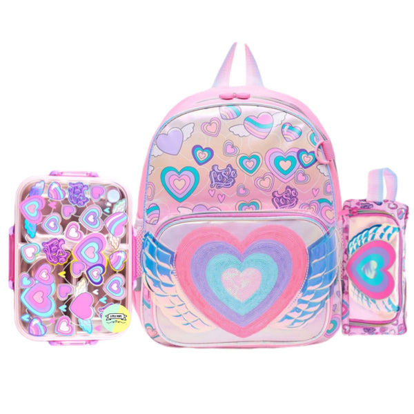 Cute Heart Themed School Essential Deal – (14 inch)