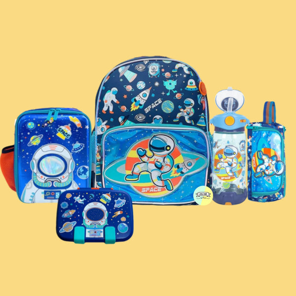 Mega Vest Space Themed Back to School Bundle - (14 inch)