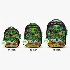 Minecraft Themed School Backpack (available in 3 sizes)