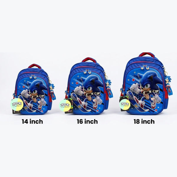 Sonic Themed School Backpack (available in 3 sizes)