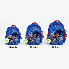 Sonic Themed School Backpack (available in 3 sizes)