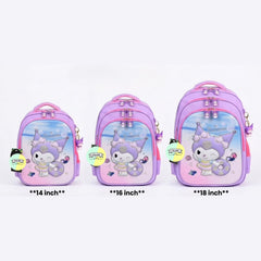Kuromi Themed School Backpack (available in 3 sizes)