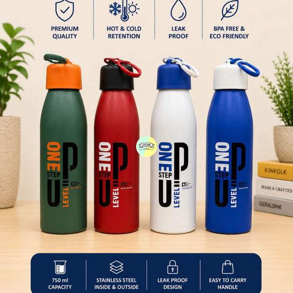 Premium Stainless Steel Water Bottle – 750ml (BPA Free)