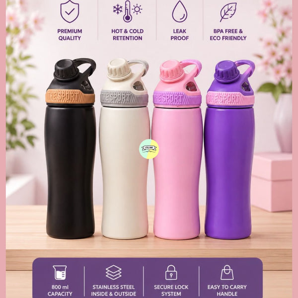 Cute Colored Stainless Steel Water Bottle