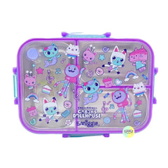 Gabby Doll House Multi Compartments Stainless Steel Lunchbox