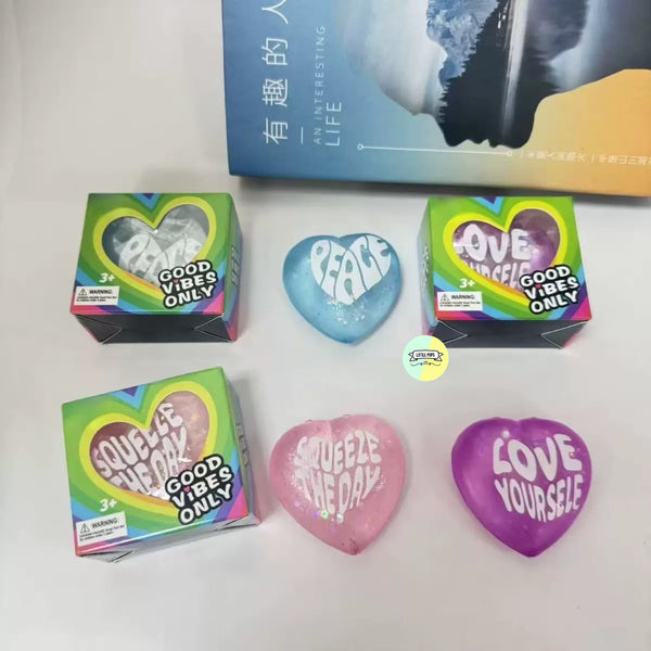 Original NeeDoh Heart Shaped Squishy